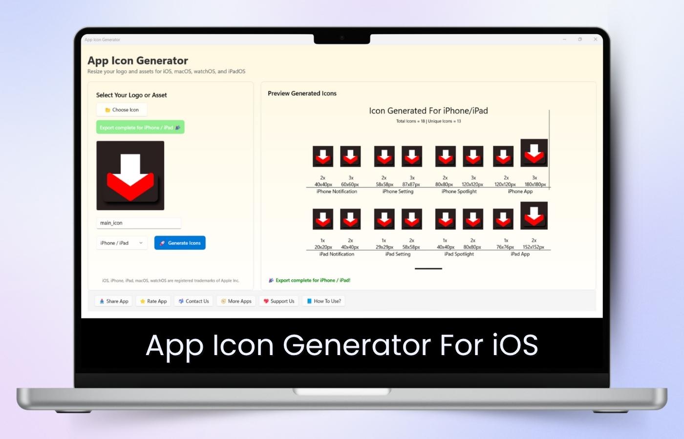 iOS App Icon Generator